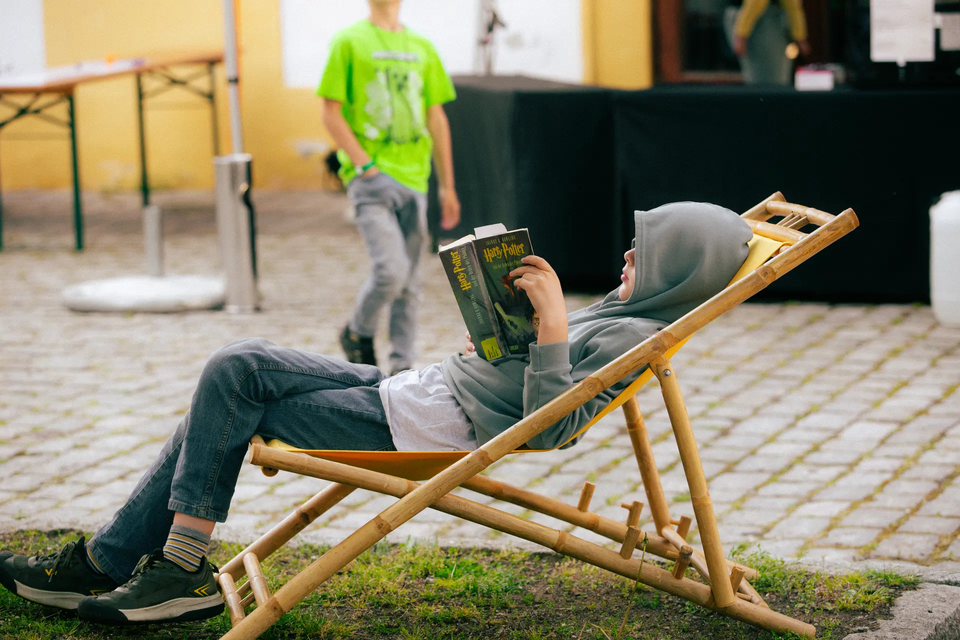 Entspannte Atmosphäre beim italienischen Sommerfest