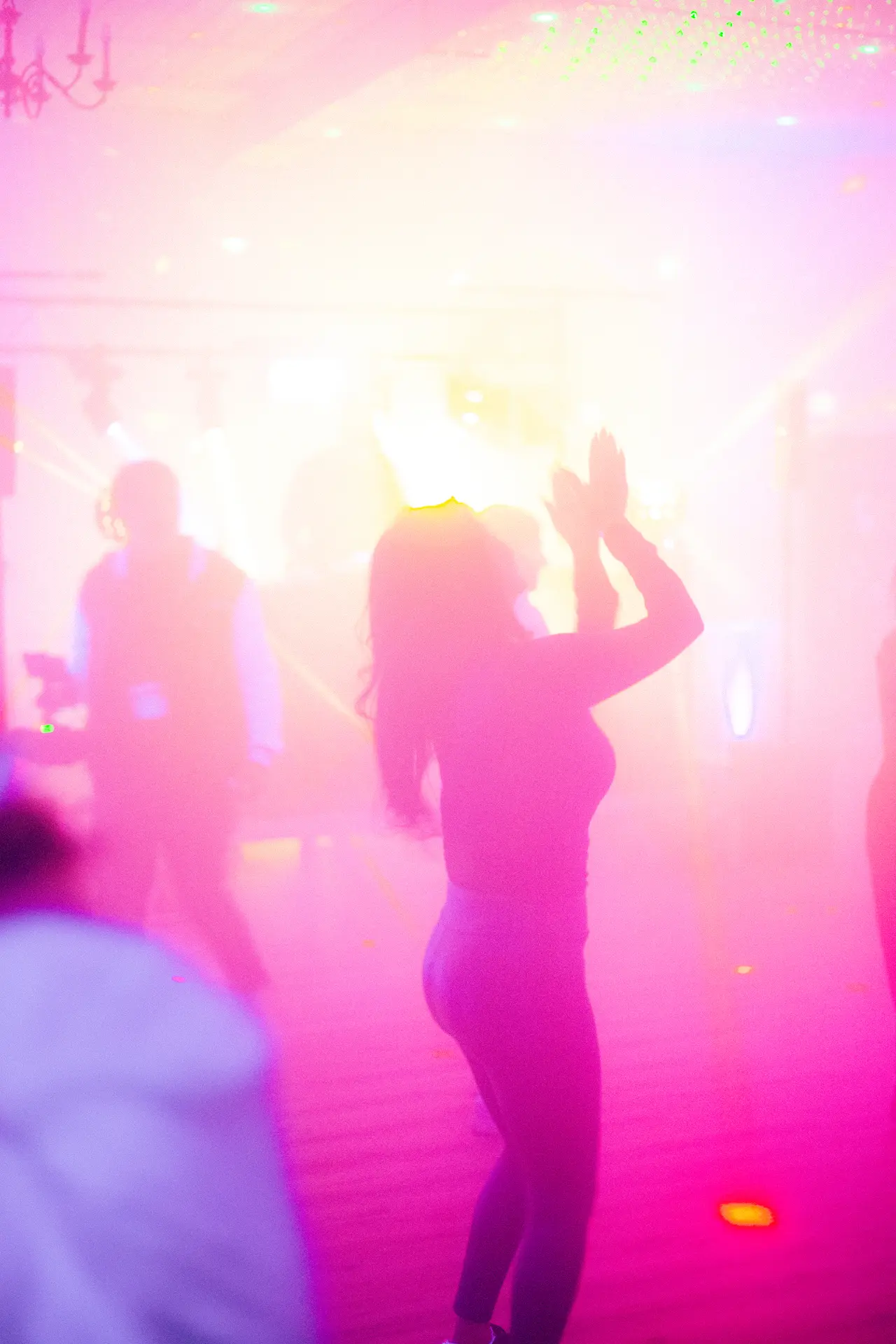 Tanz im Licht bei Dolce Vita Al Castello
